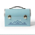 Target Bullseye Playground Tween Summer Camp Lunch Box Blue Medium