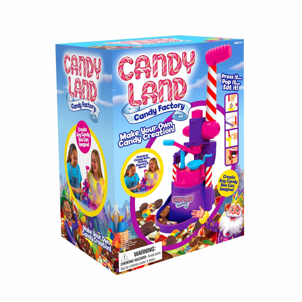 Big Time Toys Candy Land Candy Factory Playset Multicolor Recipes Included