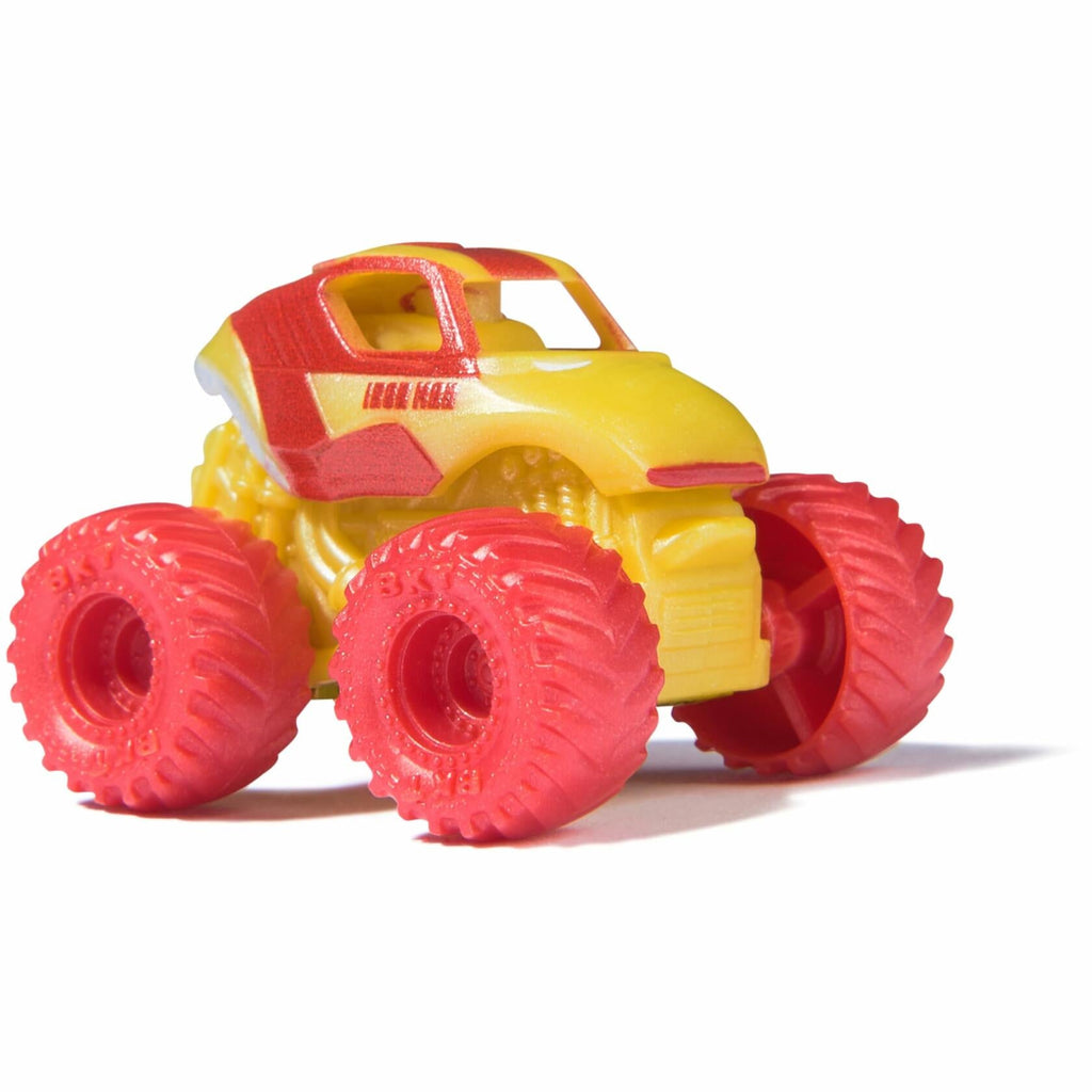 Monster Jam Marvel Mini Monster Truck 3-Pack Thor Black Panther Iron Man