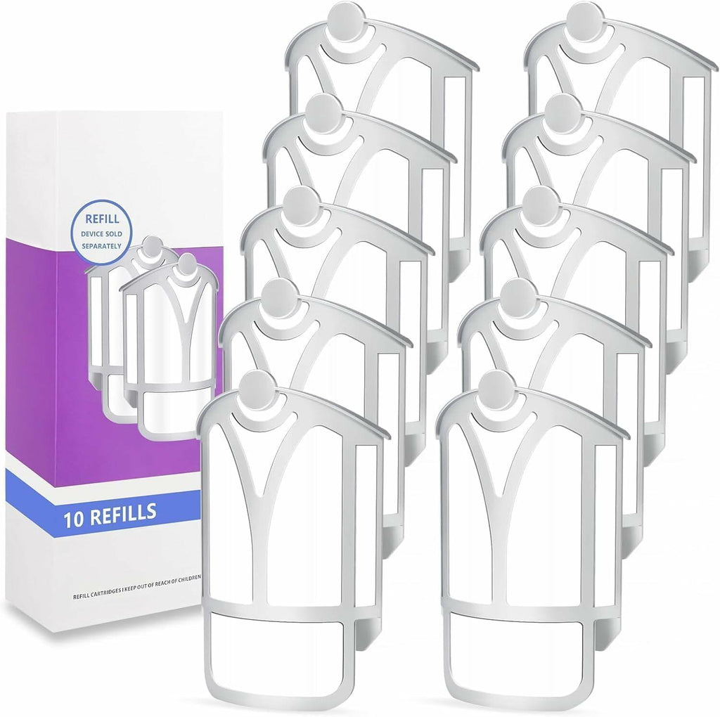 elvizam 10 Pack Refill Cartridge Kit for ZIVO M364 Max Plug-in Light