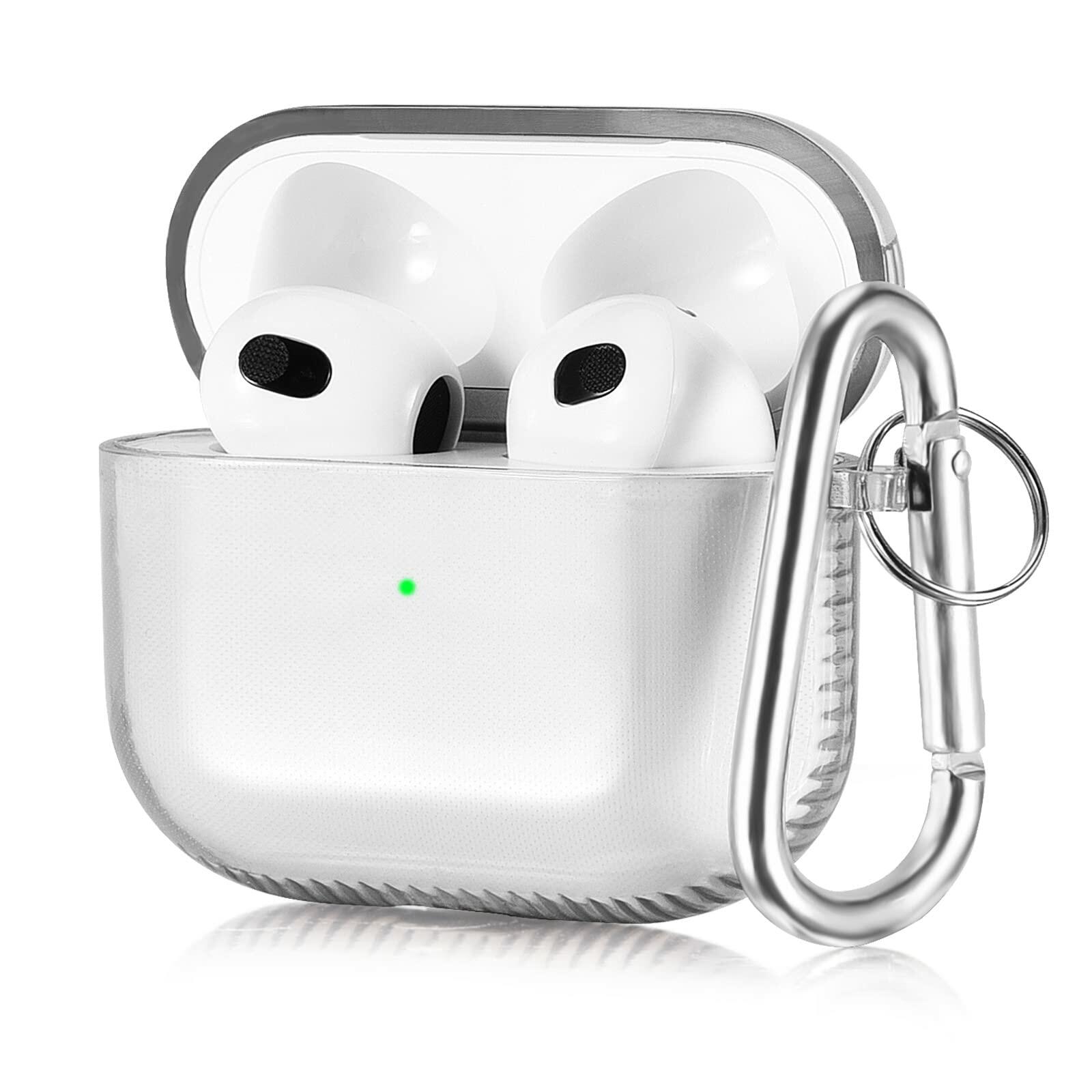 KOREDA AirPods 3 2021 Case Cover Purple TPU Protective Shell