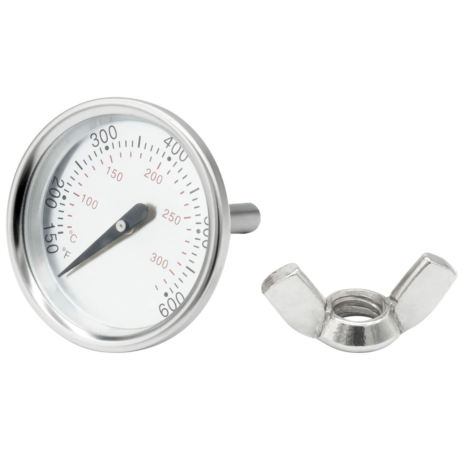 MOASKER Grill Thermometer Gauge Heat Indicator Black for Kenmore Nexgrill