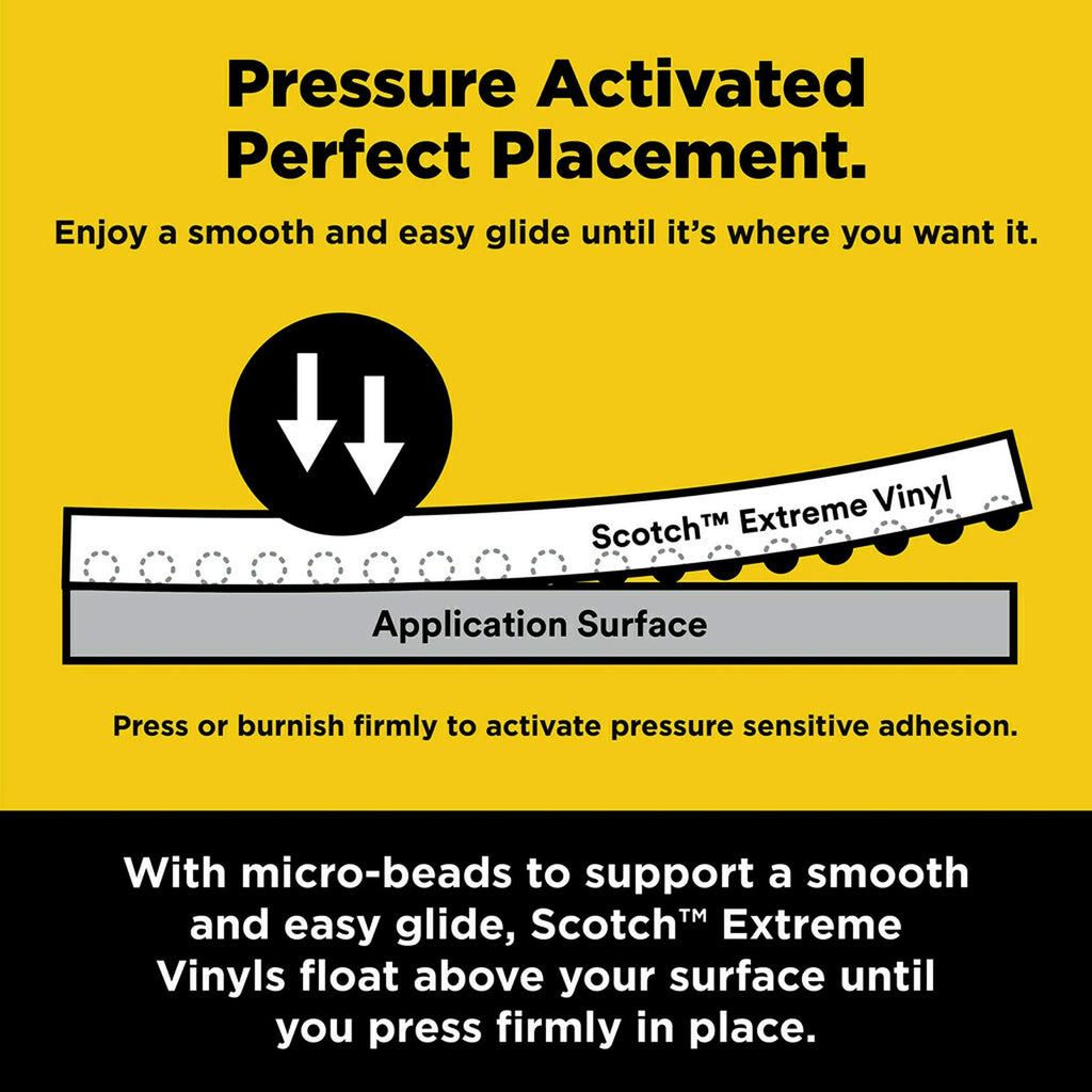 Scotch Extreme Premium Vinyl 12x24in Intense Blue Outdoor Automotive