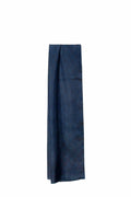 Vissona 100% Silk Satin Head Scarf Yellow 12x27in Size