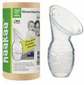 Haakaa Silicone Manual Breast Pump 4oz Clear BPA Free Food Grade Silicone