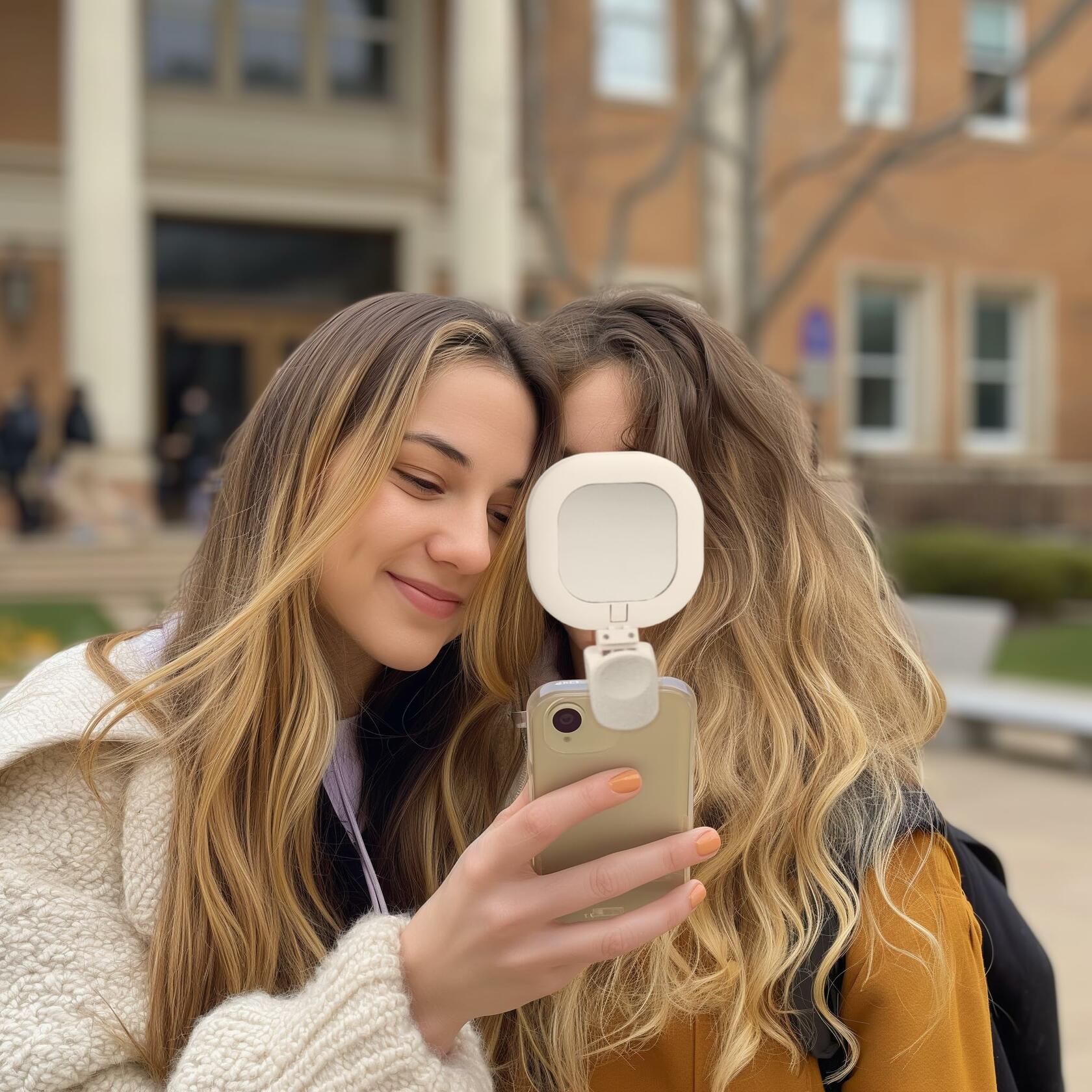 THE LARSA LIGHT Larsa Pippen LARSA Light LED Selfie-Light Clip White