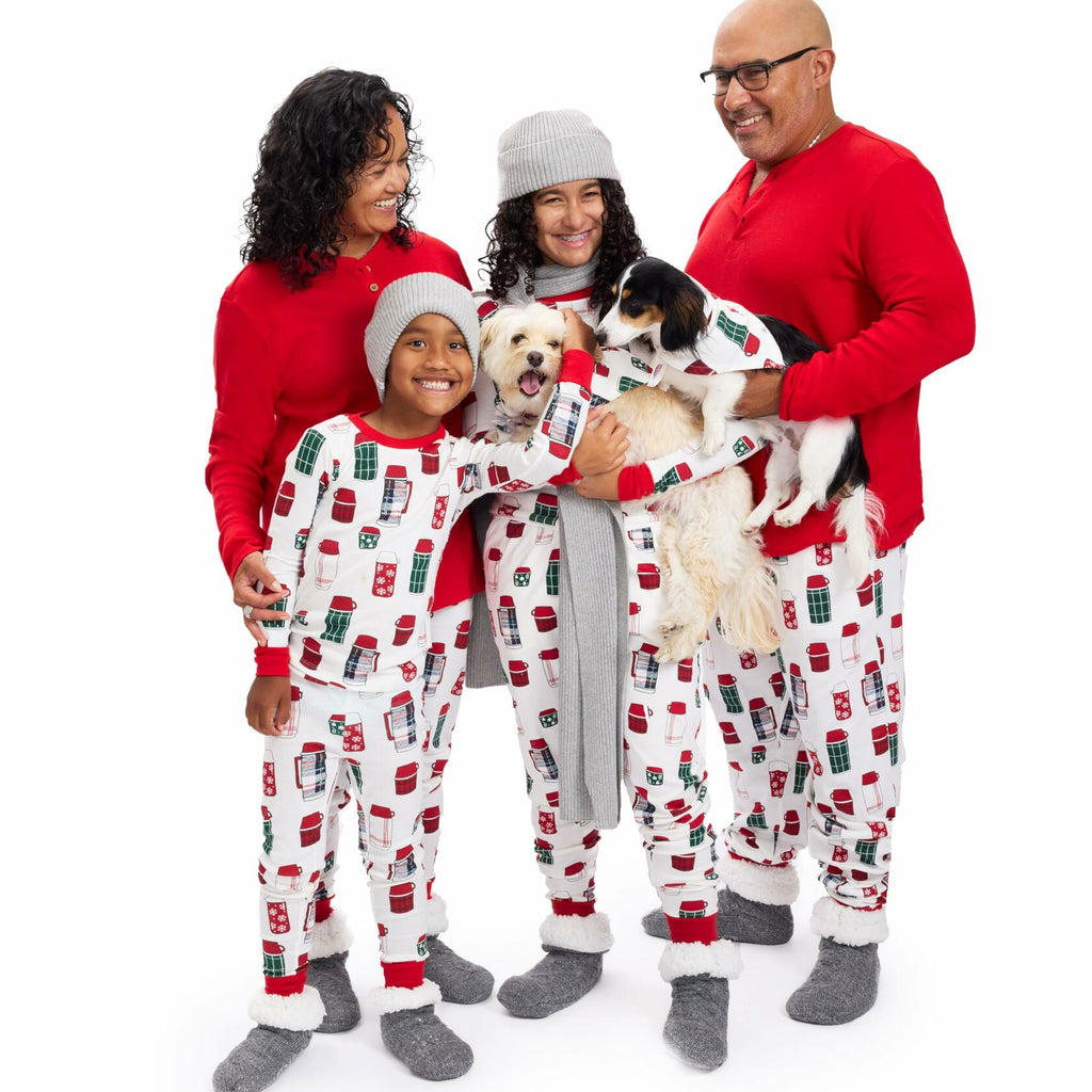 HonestBaby Organic Cotton Family Holiday Pajamas Size 24 Months