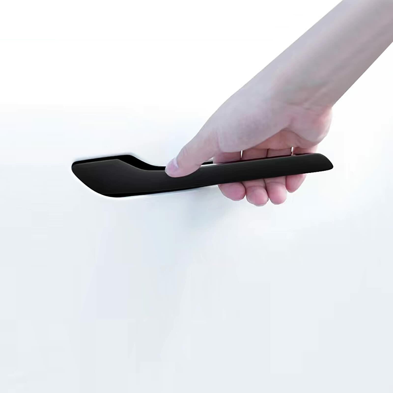 Generic Tesla Model 3/Y Door Handle Cover 4PCS ABS Scratch Guard Matte Black