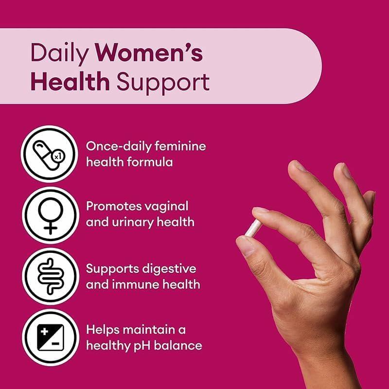 BestBy03/26 TLOPPG Women Probiotics 50B CFU Organic Cranberry 30 Capsules