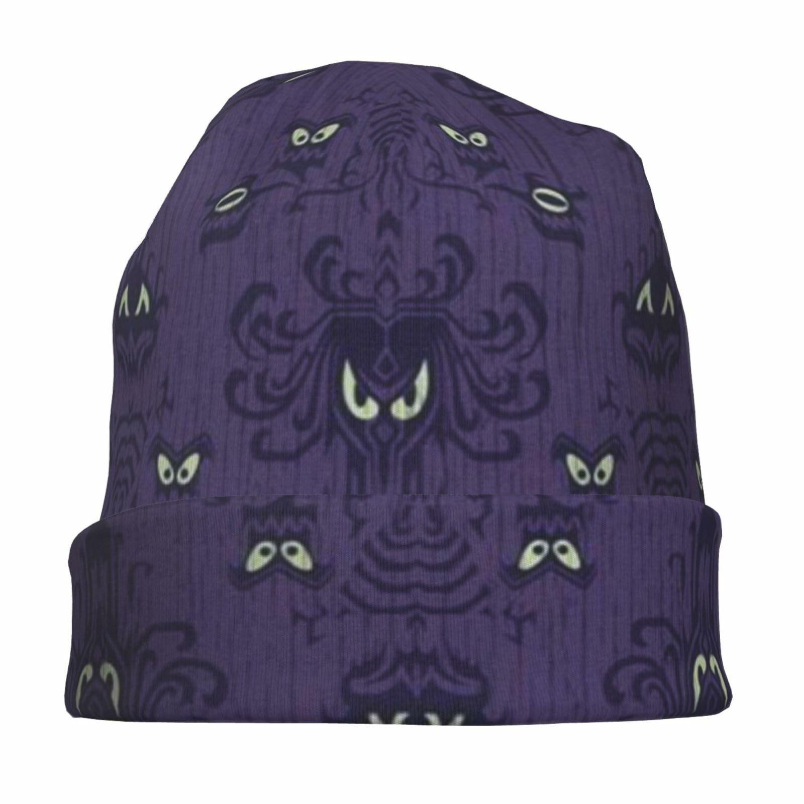 NoUtat Haunted Mansi Slouchy Beanie Hat Lightweight Knit Cap Unisex