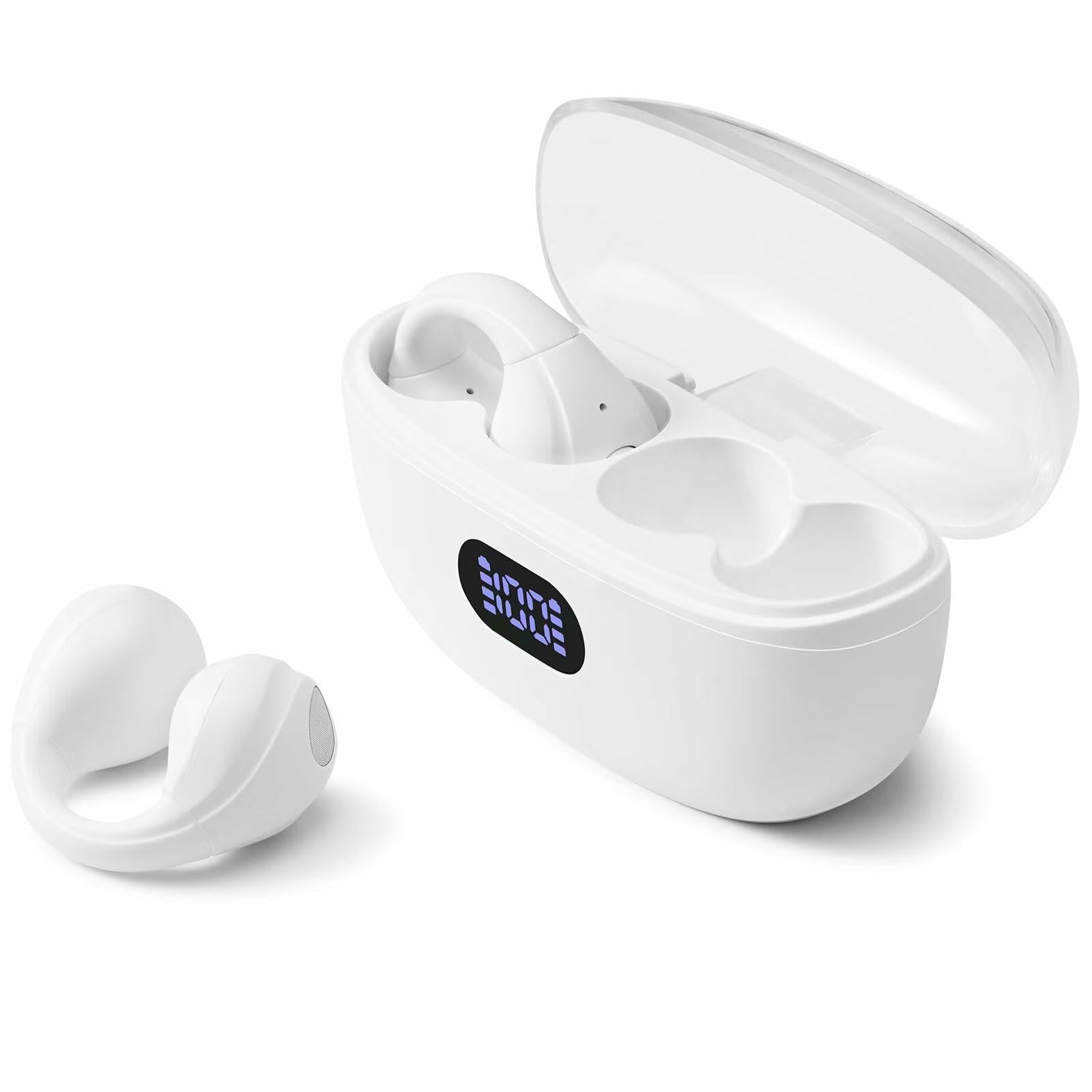 KESAIYI Bluetooth 5.3 Wireless Bone Conduction Sport Earbuds Black