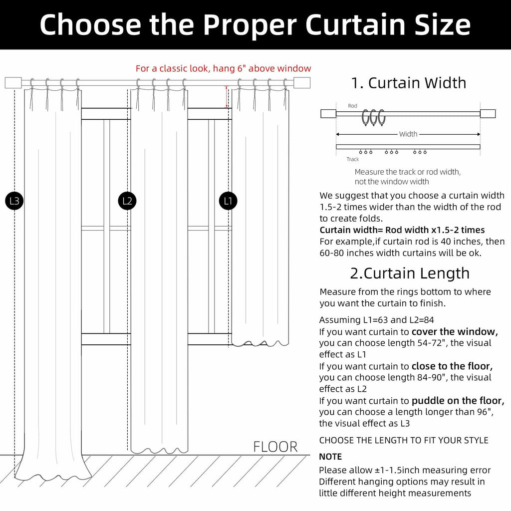 ChrisDowa Pinch Pleated Blackout Linen Curtains 40x102in Greyish Beige 2 Panels