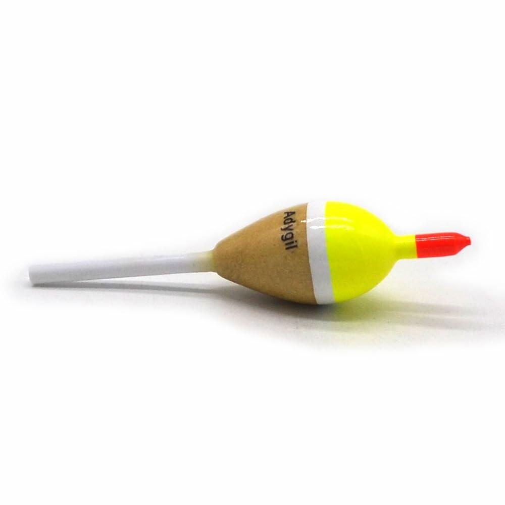 Dimatteo Slip Sticks Floats 6 pcs Oval 1.1/8"-3/4", Pencil 3/8", Cylinder 1/2"