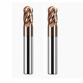 LAHDYFHOE 3pcs 1/2" Carbide Square Nose End Mill 4 Flutes TISIN Coated