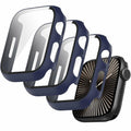 T Tersely 3 Pack Case for Apple Watch Series 11/10 46mm w HD Screen Blue