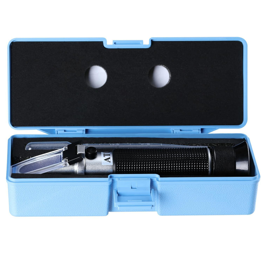 Salinity Refractometer Seawater Aquarium Dual Scale 0-100 PPT