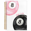 SNNDER Inspirational Notebook Hardcover Pink 5.5x8.3 Inch