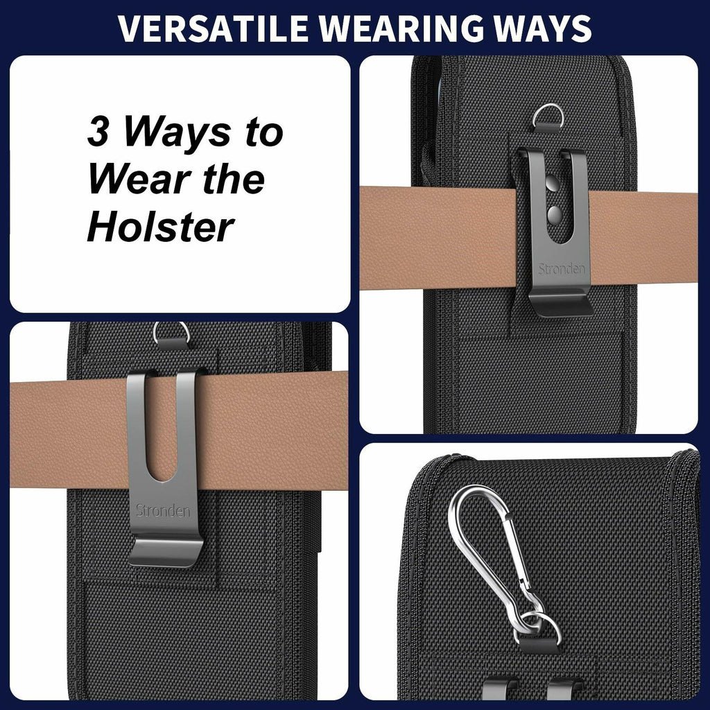 Stronden Heavy Duty Holster for iPhone SE 11 Pro XS X 8 Belt Case Small