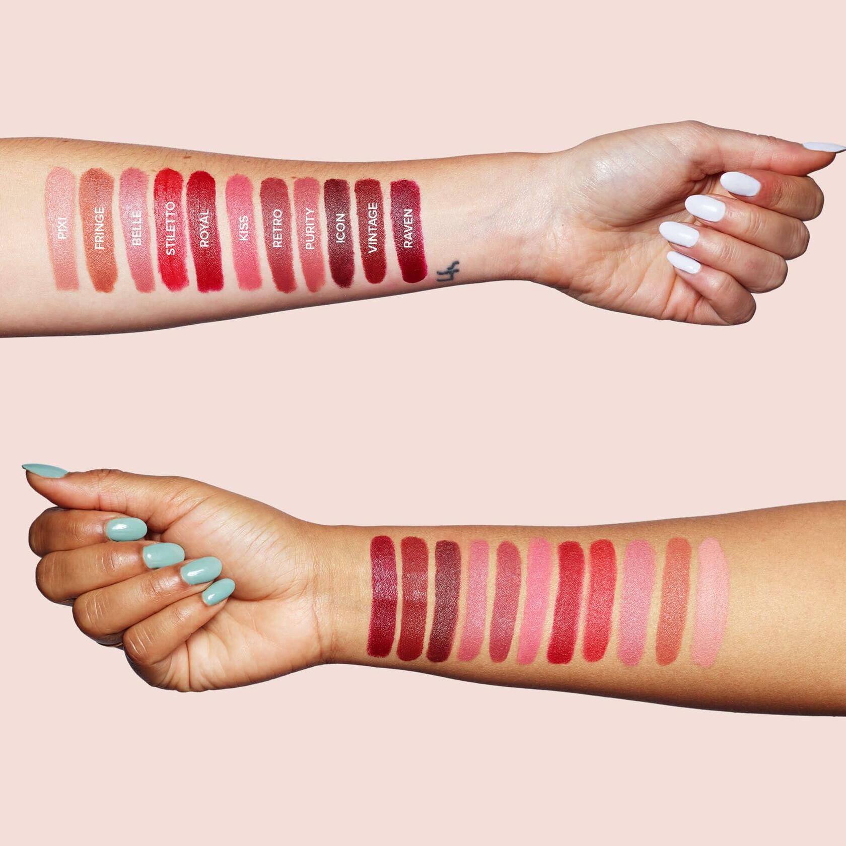 Nudestix Intense Matte Lip + Cheek Pencil 3-in-1 Matte Lipstick Fringe 1 Count