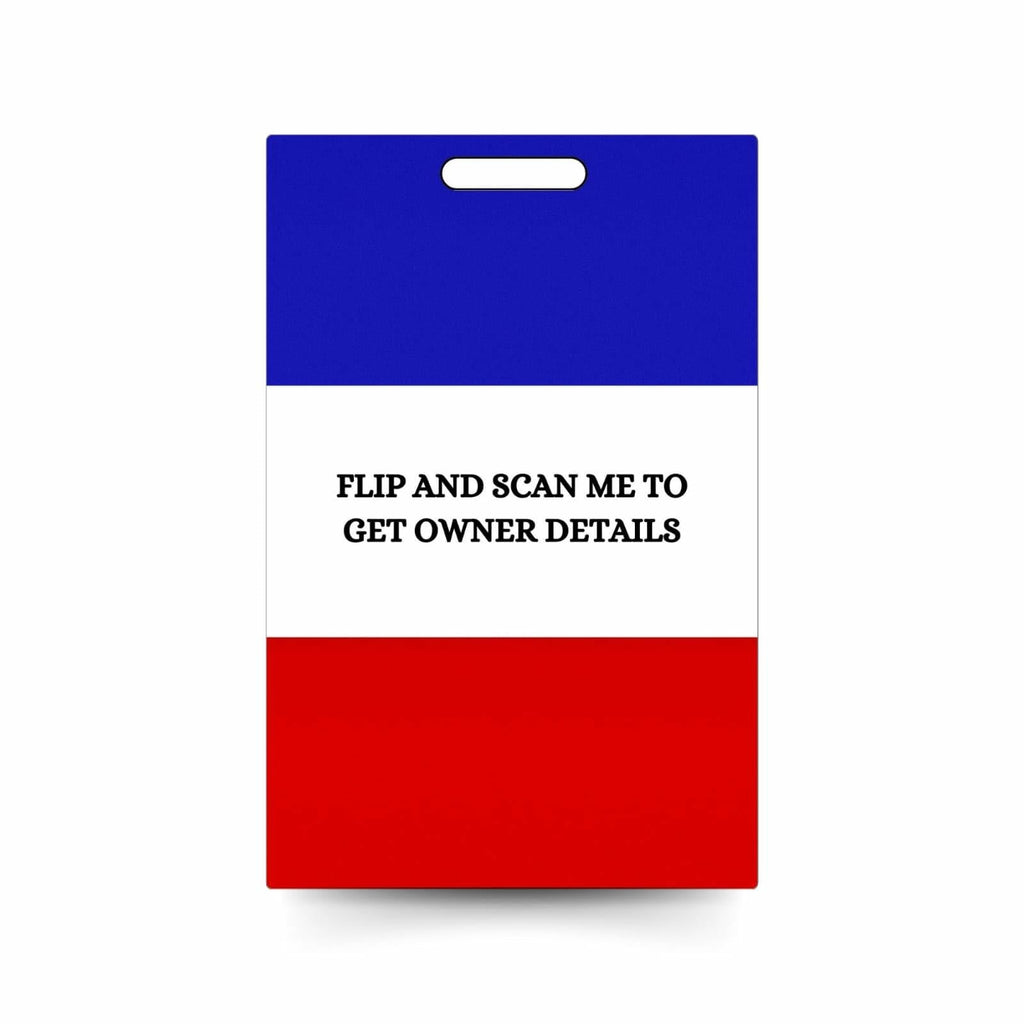 Generic 2 Smart Luggage Tags with Email Alert Privacy Protected Black