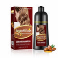 Mxvbaty Hair Dye Shampoo 3 in 1 Dark Wine Red 16.9 Fl Oz Argan Oil