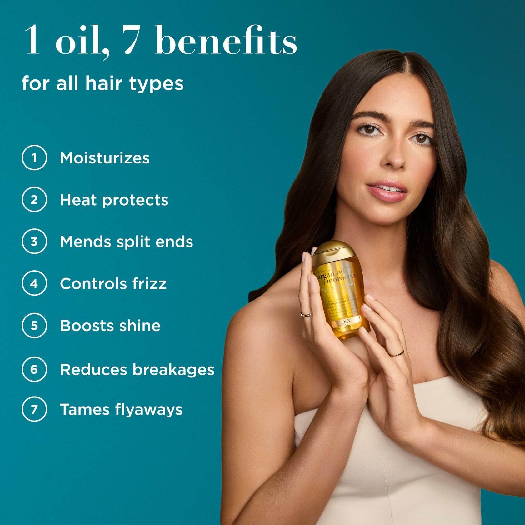 OGX Renewing Argan Oil of Morocco Hair Treatment Penetrating 3.3 fl oz