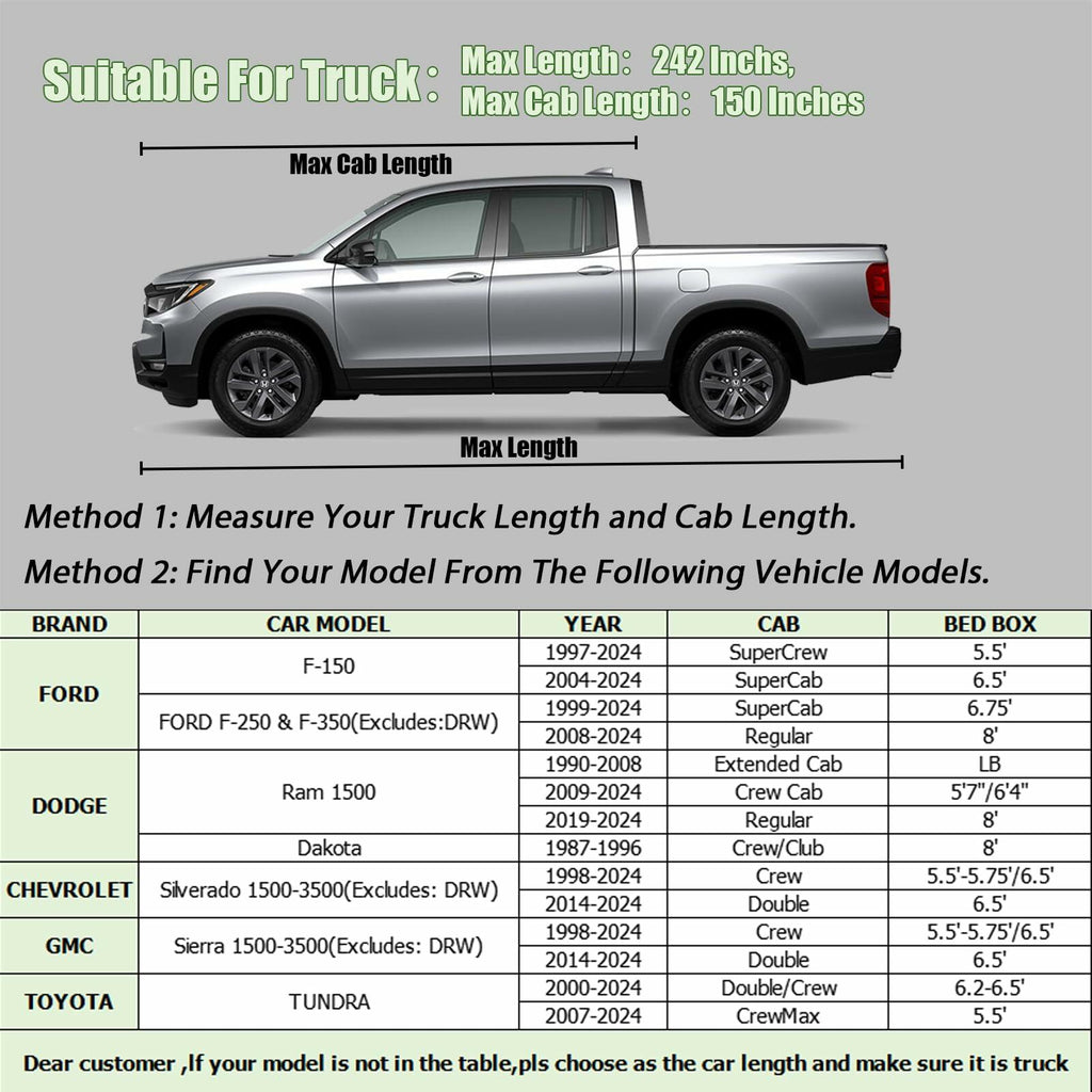SNKOL Waterproof Car Cover Universal Fit SUV 191-200" Full Cover Oxford