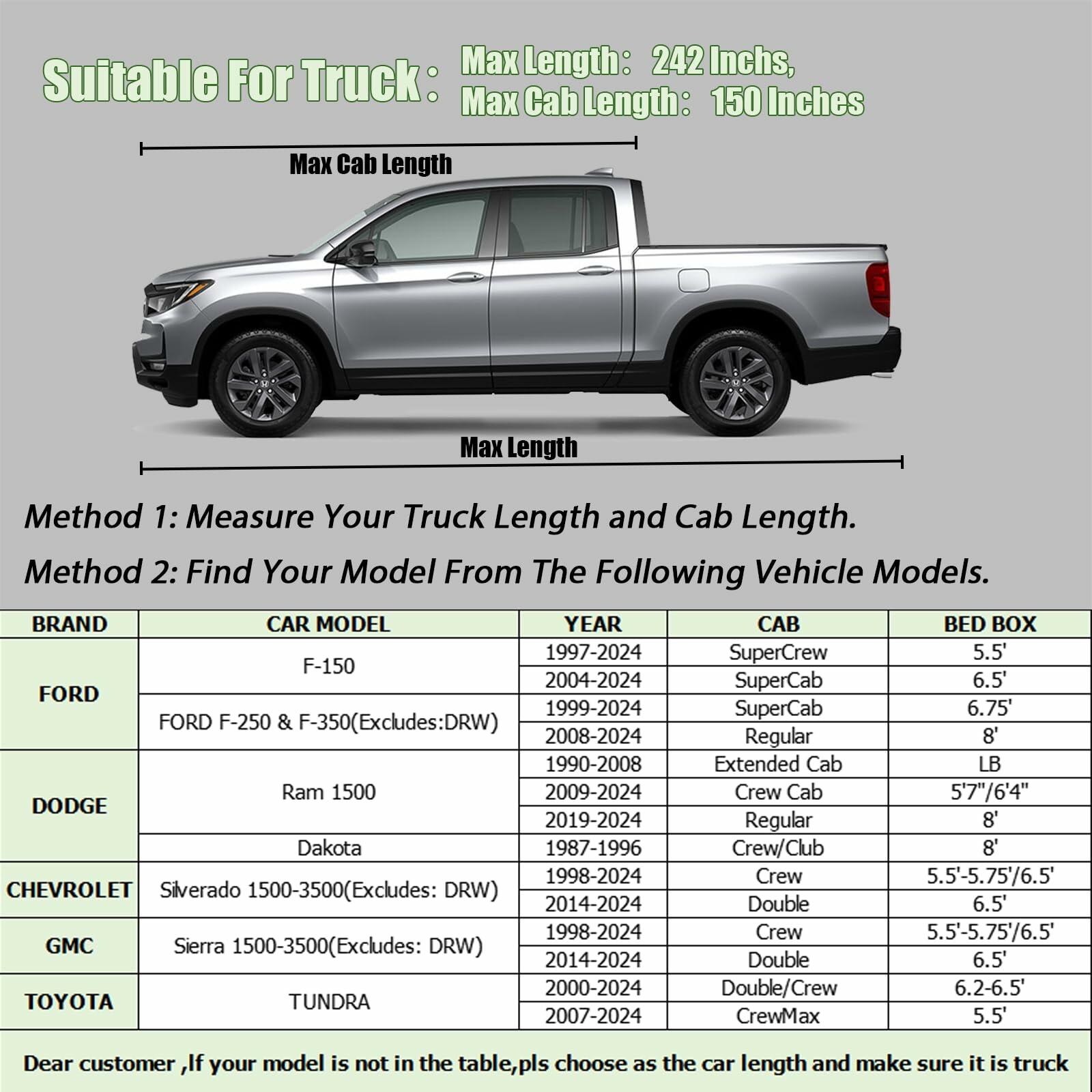 SNKOL Waterproof Car Cover Universal Fit SUV 191-200" Full Cover Oxford