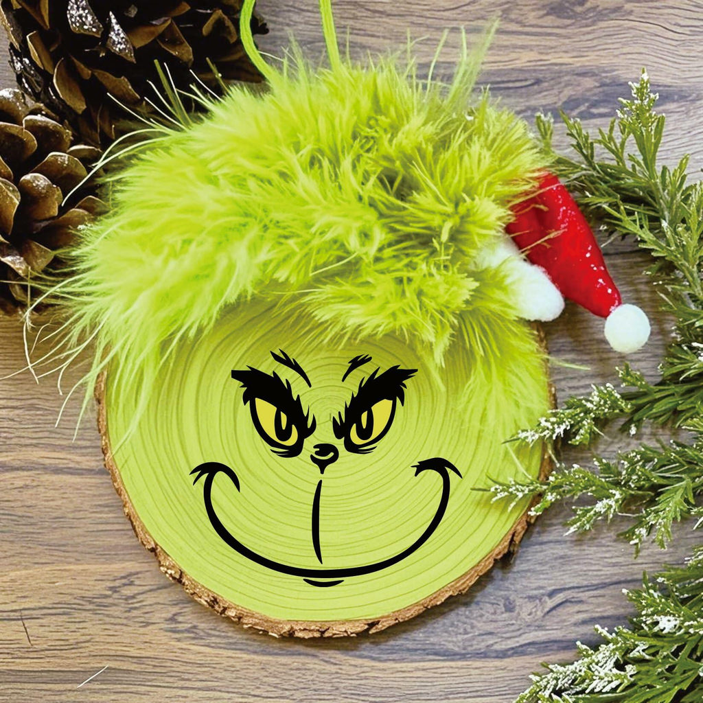 MYJMN Large 5 Inch Christmas Face Eyes Stickers Vinyl Decals for Crafts