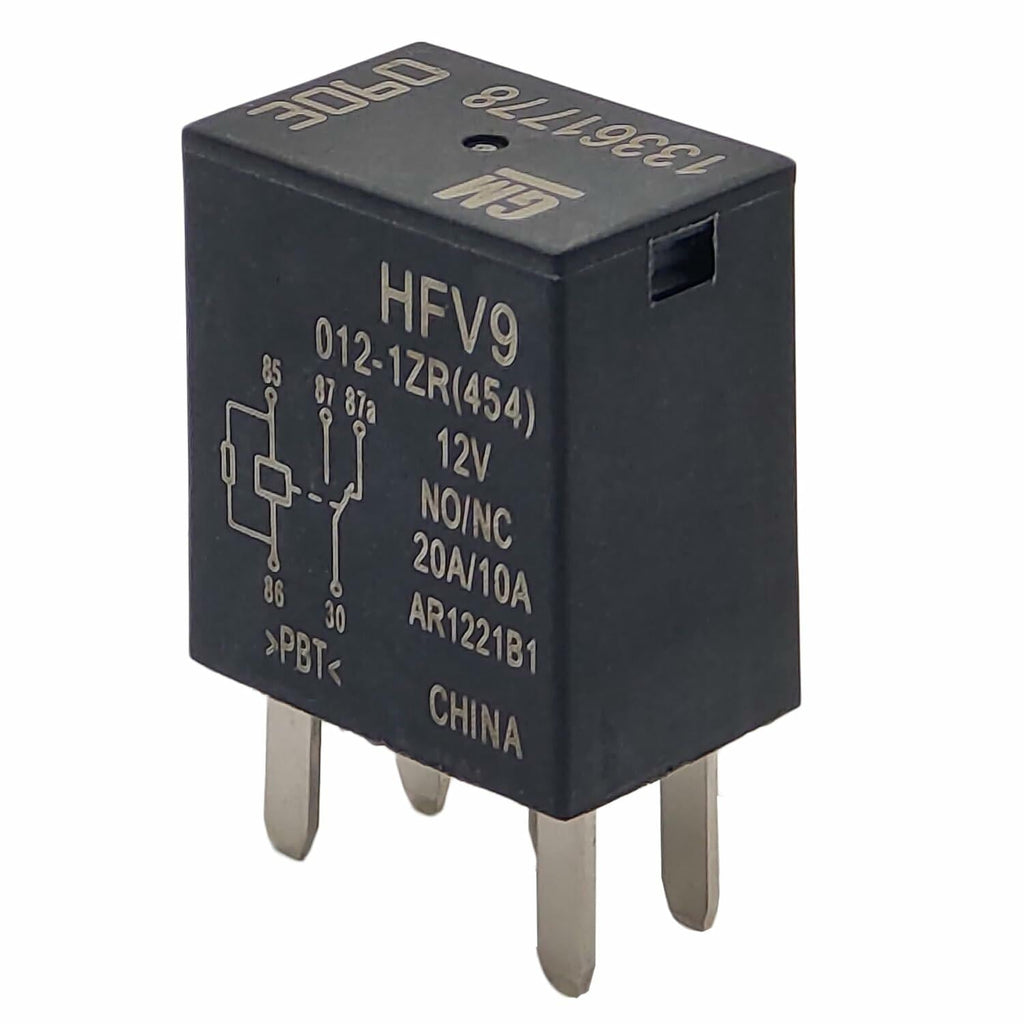 13361778 12V 20A 5-Pin Automotive Relay AC Cooling Fan General Purpose