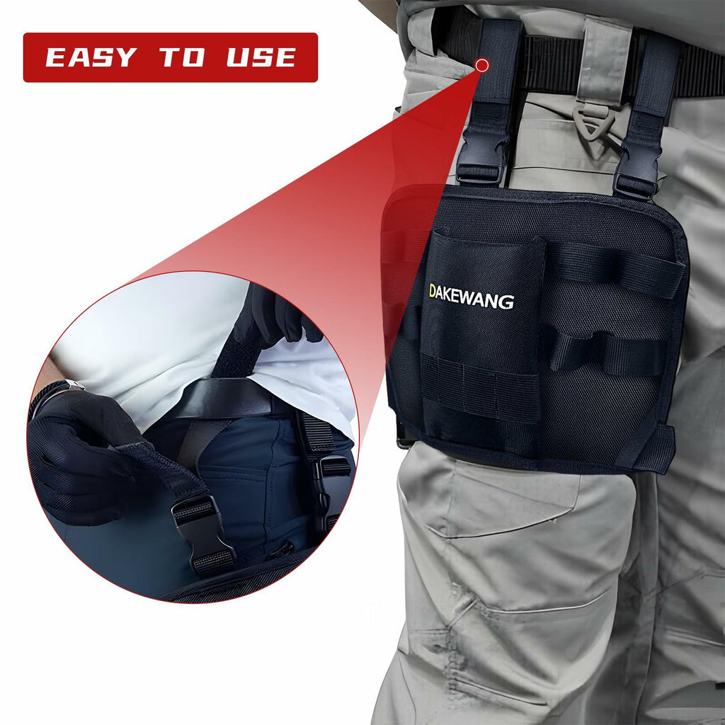 dakewang Tool Holster Pouch with Belt Clip Maintenance Tool Bag for Legs AB