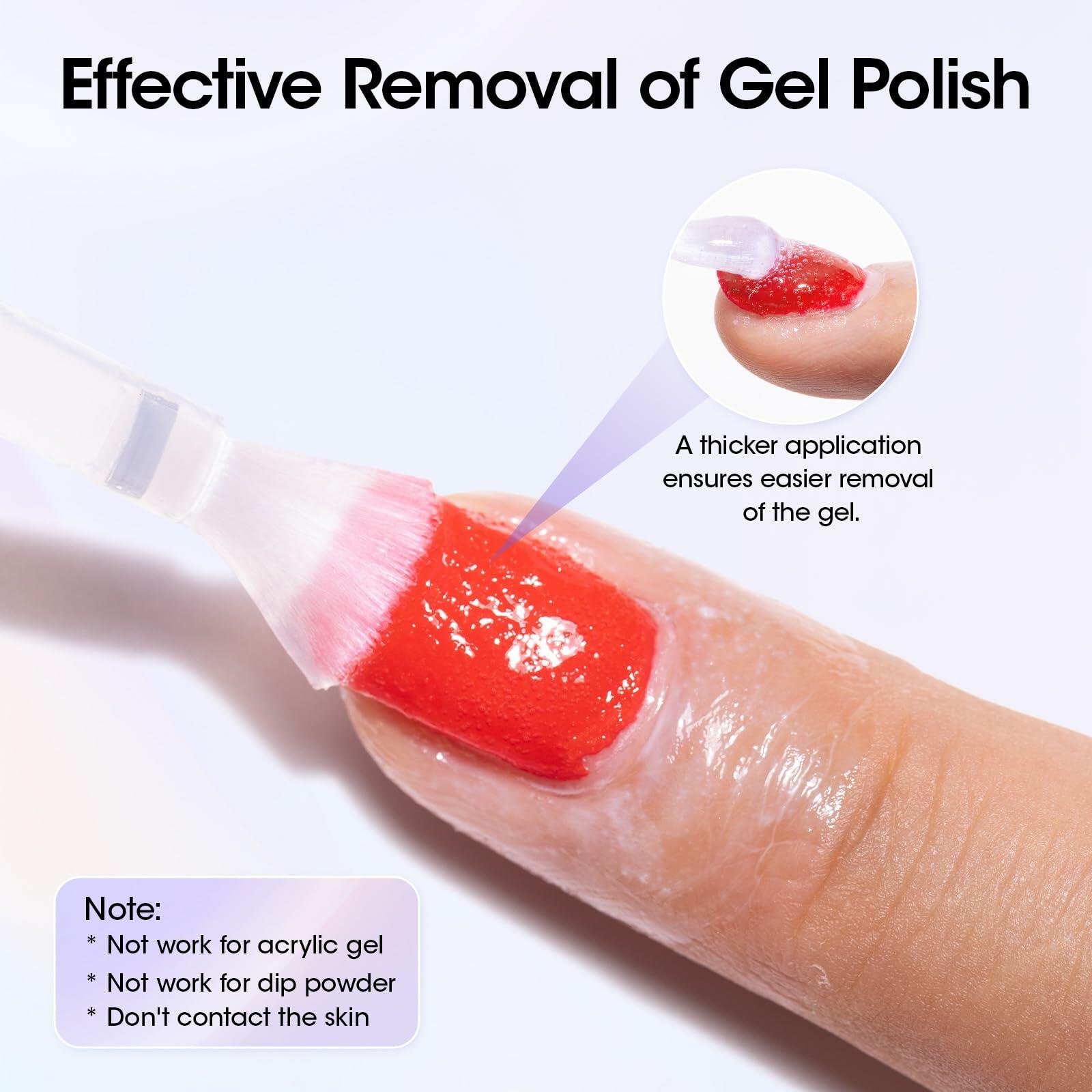 Gellen Gel Nail Polish Remover Fast No Soak Professional 0.5 fl oz
