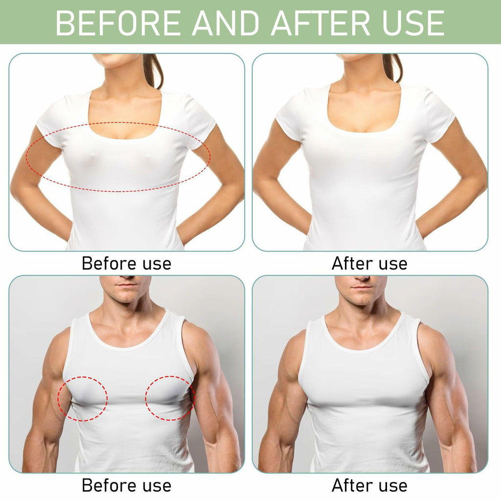 Apausvcm 40 Pcs Nipple Covers Reusable Invisible Breast Lift Pasties Beige