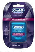 Oral B 3D White Luxe Teeth Dental Floss - Radiant Mint