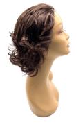 Unique 100% Human Hair Half Wig/ Style #30094