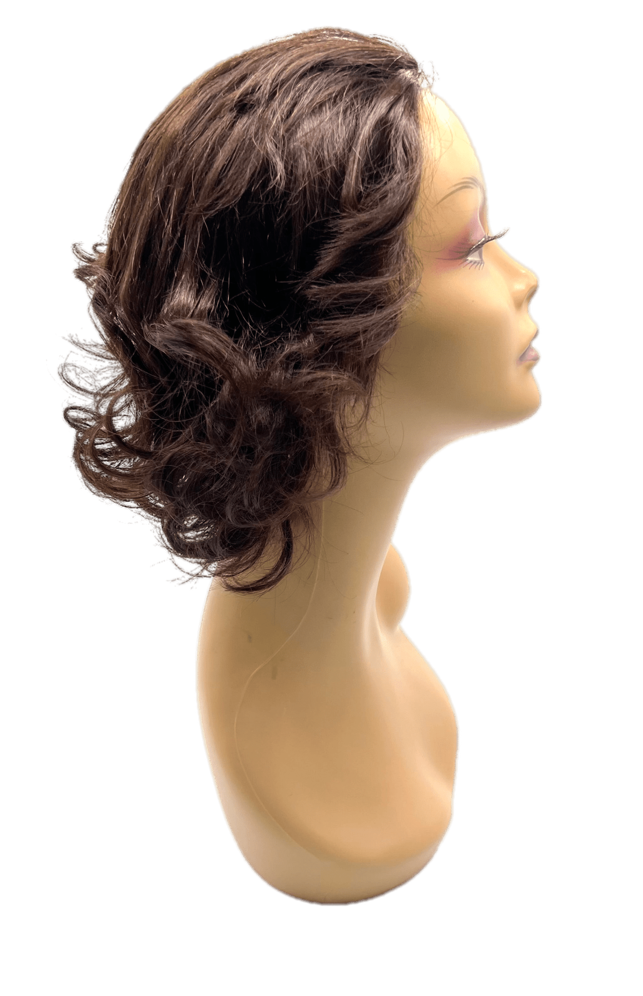Unique 100% Human Hair Half Wig/ Style #30094