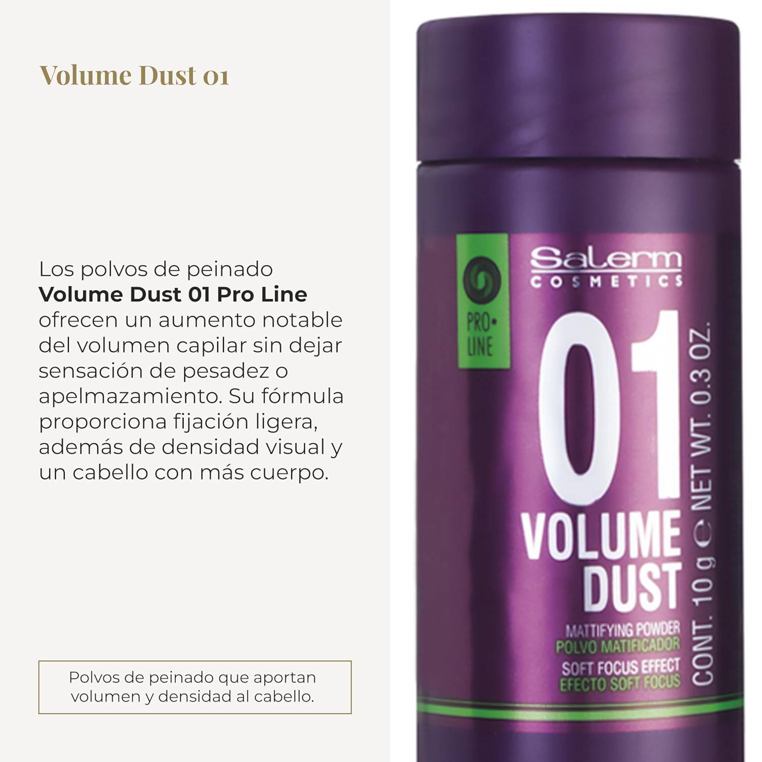 SALERM - Hair Styling Powder Volume Dust 01 -0.3 oz