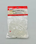 LQQKS Elastic Rubber Band 300 pcs  -Clear