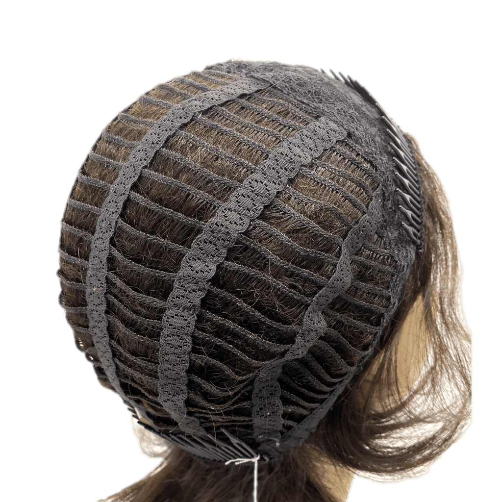 Unique 100% Human Hair Half Wig/ Style #30094