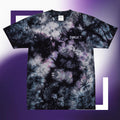 Boogie T Tie Dye Embroidered Oversized Music Festival Tee for Men Women Unisex