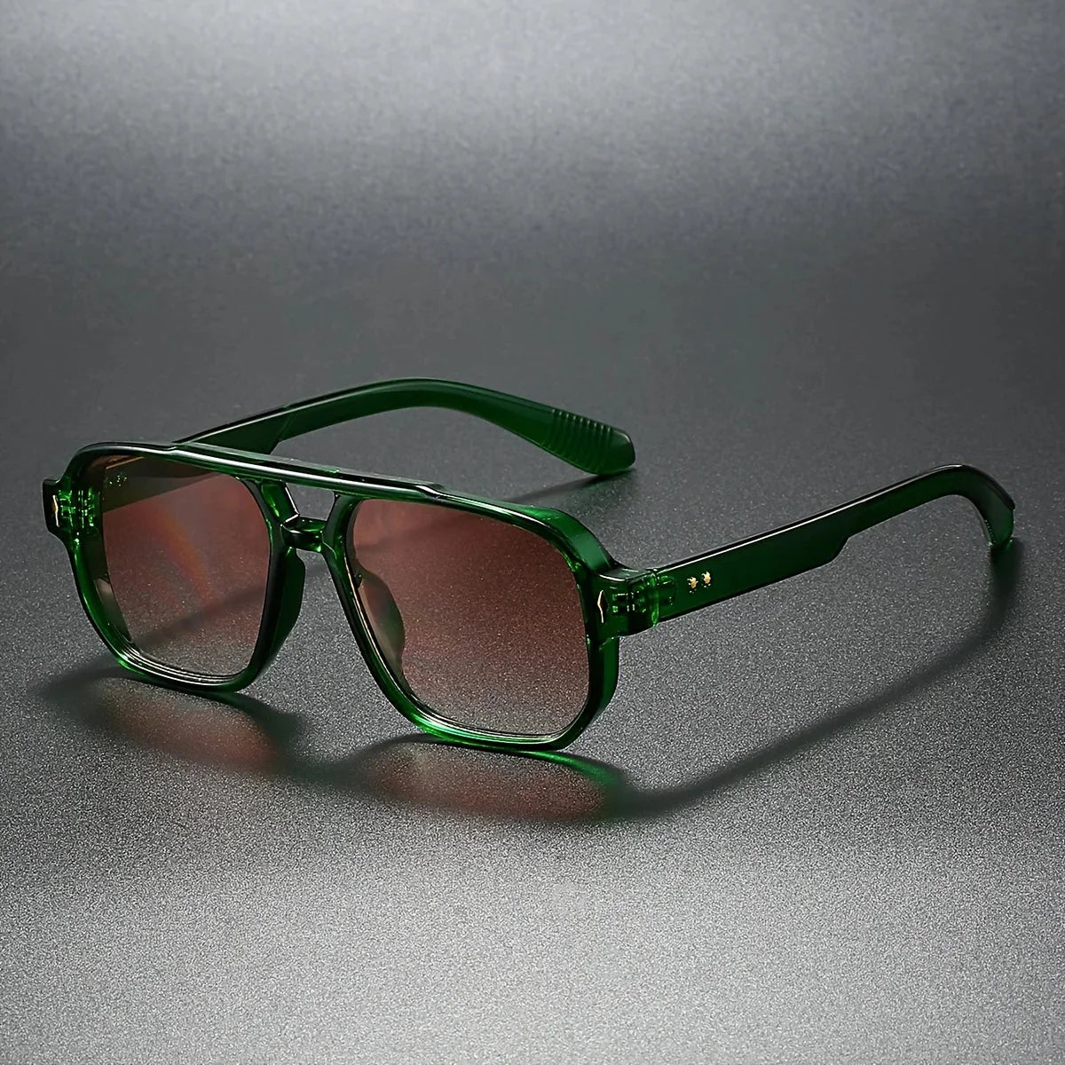 Vintage Square Sunglasses | UV Protection Gradient Lenses for Women and Men