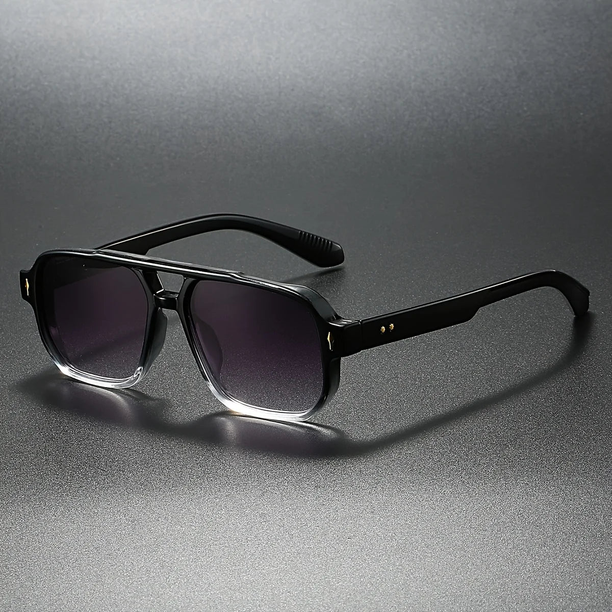 Vintage Square Sunglasses | UV Protection Gradient Lenses for Women and Men