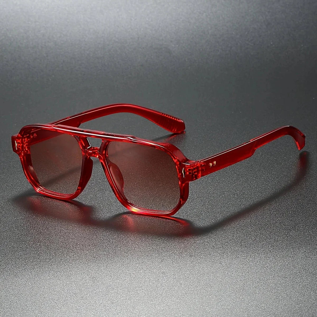 Vintage Square Sunglasses | UV Protection Gradient Lenses for Women and Men