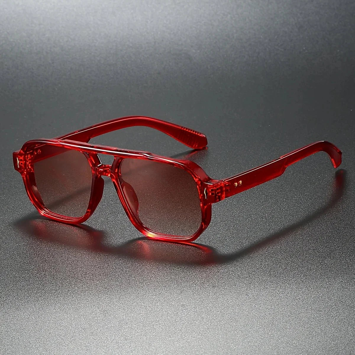 Vintage Square Sunglasses | UV Protection Gradient Lenses for Women and Men