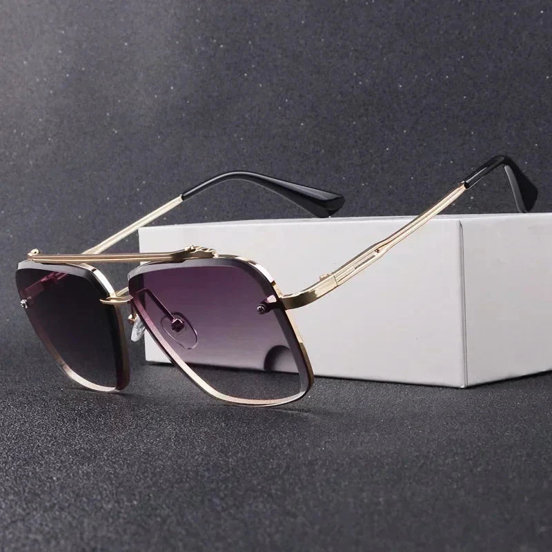 Gradient Pilot Sunglasses | Cat Eye Design with UV Protection