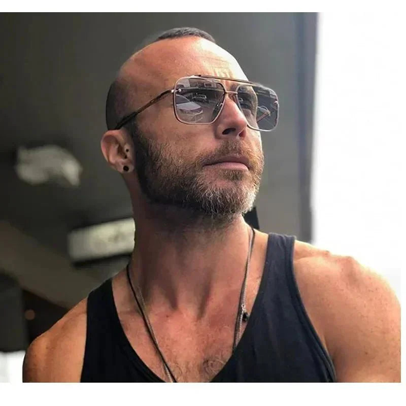 Gradient Pilot Sunglasses | Cat Eye Design with UV Protection