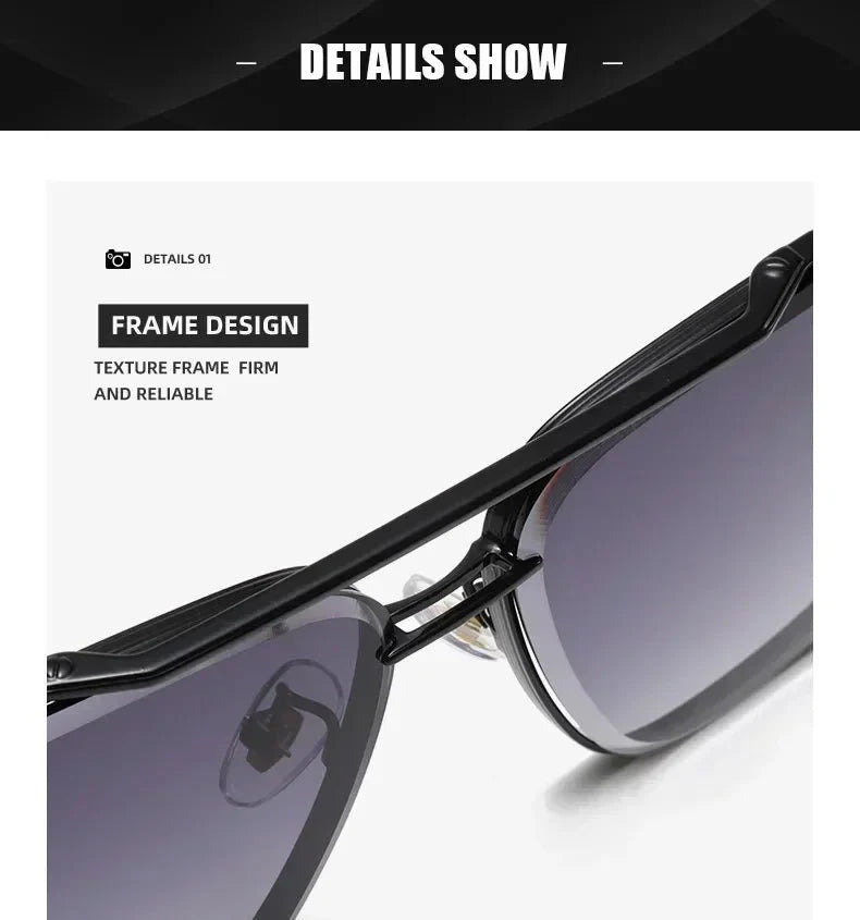 Gradient Pilot Sunglasses | Cat Eye Design with UV Protection