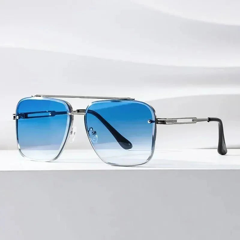 Gradient Pilot Sunglasses | Cat Eye Design with UV Protection