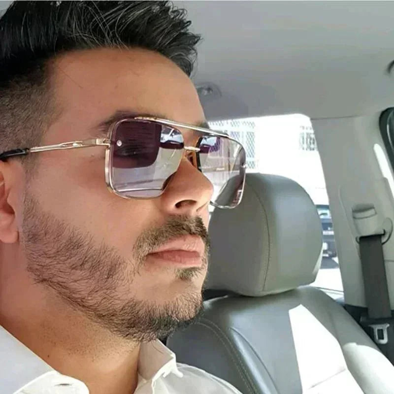 Gradient Pilot Sunglasses | Cat Eye Design with UV Protection