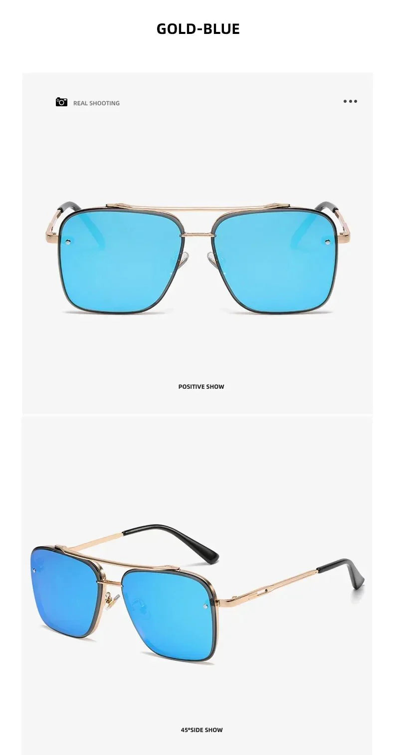 Gradient Pilot Sunglasses | Cat Eye Design with UV Protection